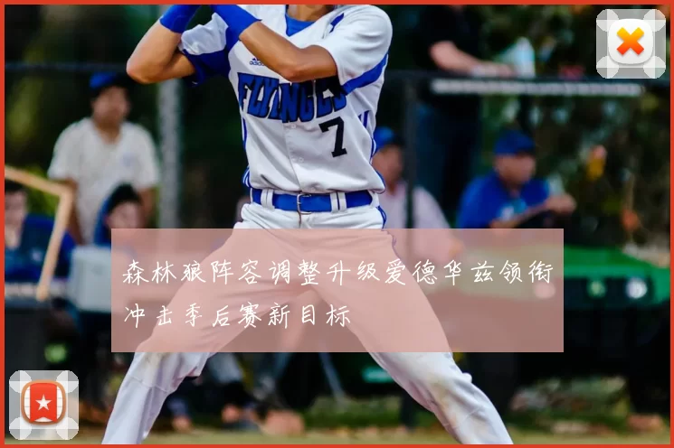 森林狼阵容调整升级爱德华兹领衔冲击季后赛新目标